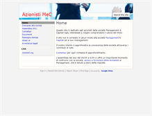 Tablet Screenshot of mec.azionisti.org